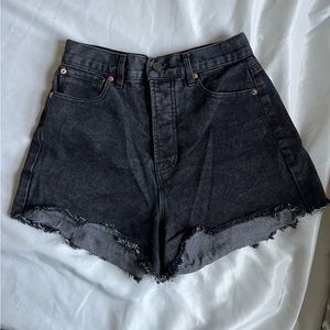FashionNova High Rise Jean Shorts